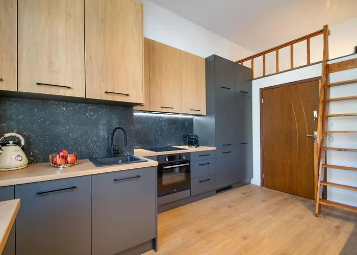 Vintage Antresola Mtp Sala Ziemi Stare Zoo Lägenhet